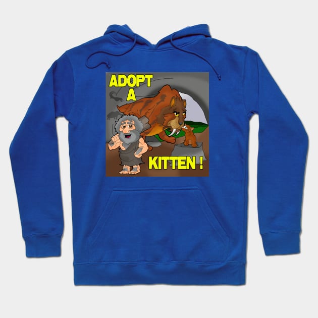 Adopt a Kitten Hoodie by lytebound